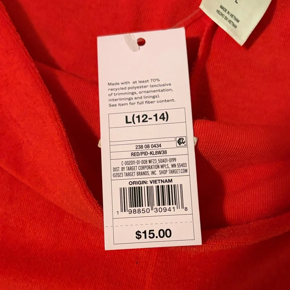 Wild Fable Vibrant Red Athletic Shorts